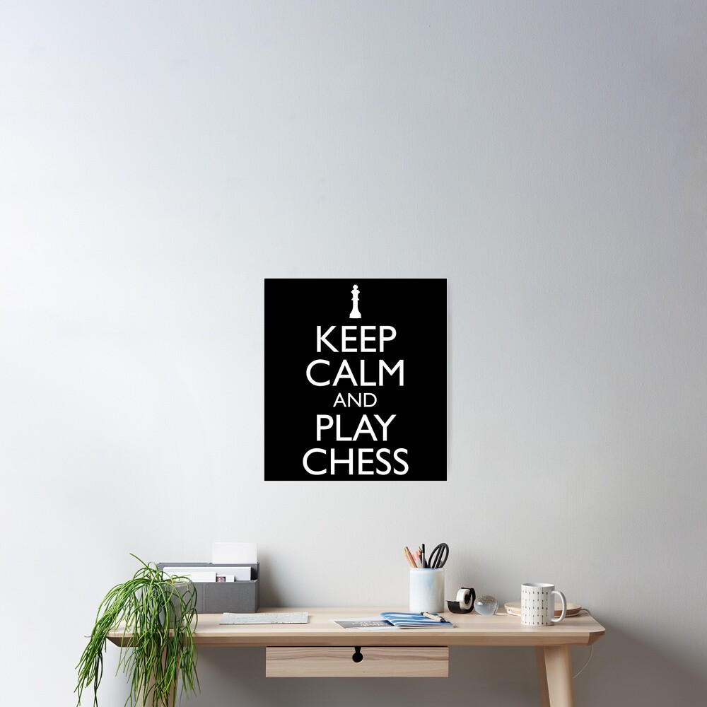 Caneca Xadrez - Keep Calm And Play Chess