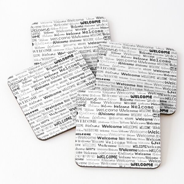 Item preview, Welcome Font Pattern designed and sold by PaperRain.