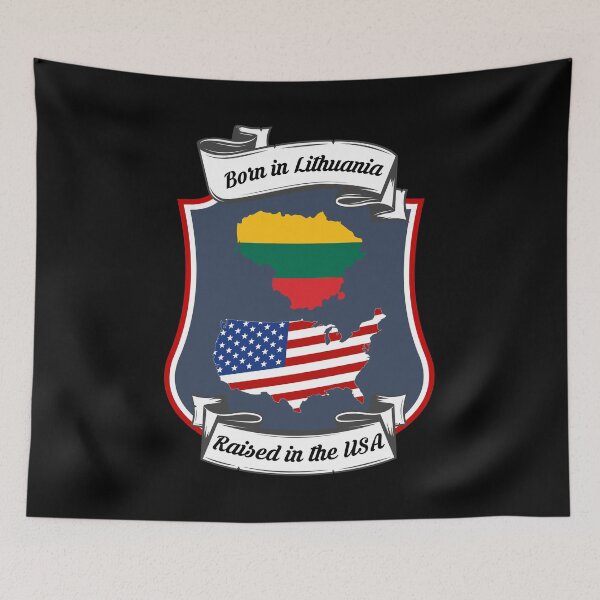 Item preview, Born in Lithuania, raised in the USA Heritage designed and sold by Tony ⭐⭐⭐⭐⭐.