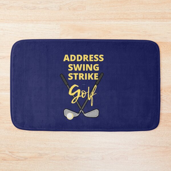 Item preview, Address a golf ball, Swing a club, Strike a golf ball designed and sold by 3TFashion.