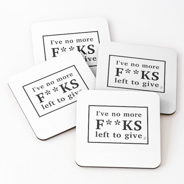 Item preview, I have no more f**ks left to give designed and sold by NessaHero.