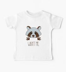 Little raccoon Baby Tee