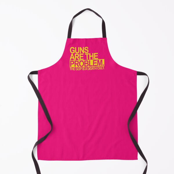 Item preview, Guns are the problem - The GOP is a death cult (yellow) 2 designed and sold by Thelittlelord.