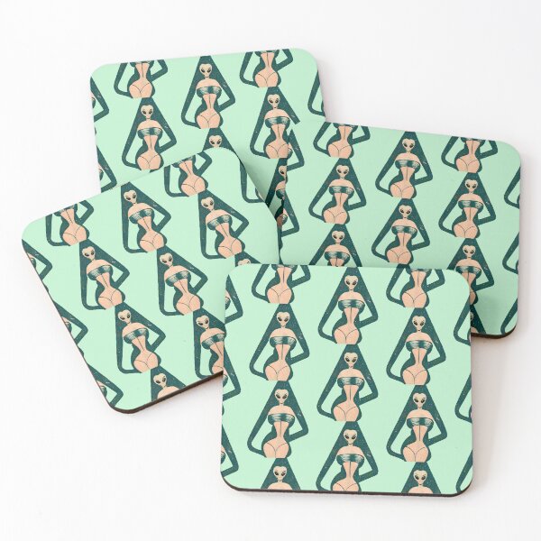 Item preview, Alien Horror, Occult Retro Surrealism designed and sold by MoreMachine.