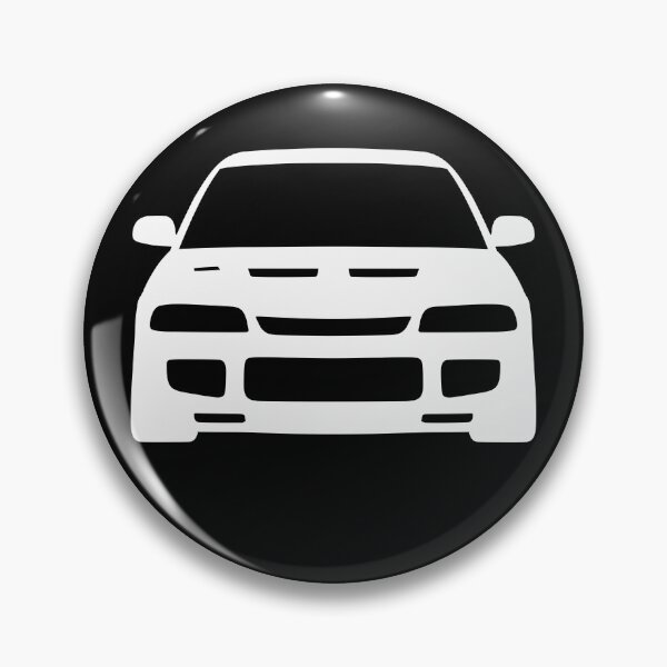 Item preview, Mitsubishi Lancer EVO III EVO 3 white silhouette designed and sold by EdimDesign.