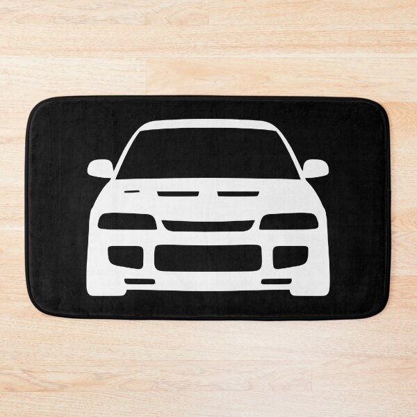 Item preview, Mitsubishi Lancer EVO III EVO 3 white silhouette designed and sold by EdimDesign.