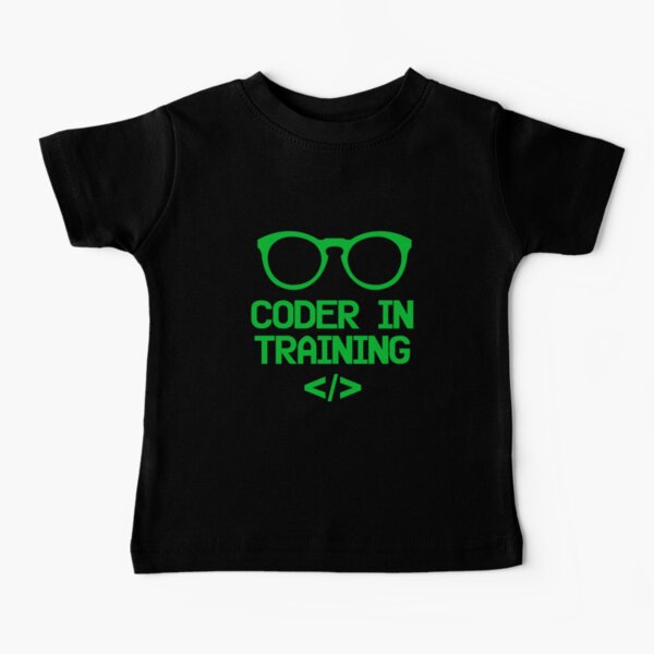 Coder in Training for Future Programmers Baby T-Shirt