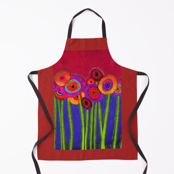 Item preview, Flower Power Colorful Abstract Flowers One designed and sold by art64.