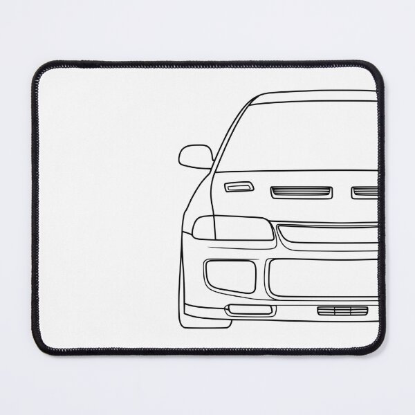 Item preview, Mitsubishi Lancer EVO III EVO 3 black lines designed and sold by EdimDesign.