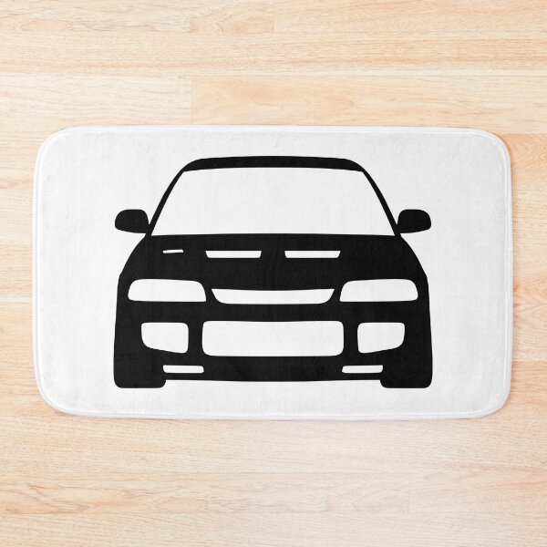 Item preview, Mitsubishi Lancer EVO III EVO 3 black silhouette designed and sold by EdimDesign.