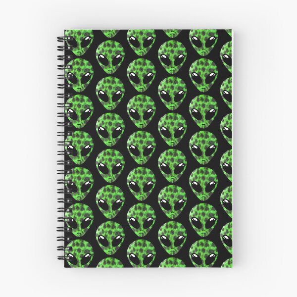 Item preview, Alien head - Green Cheetah skin designed and sold by AreaStickers.