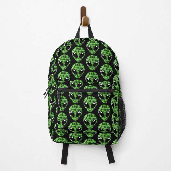 Item preview, Alien head - Green Cheetah skin designed and sold by AreaStickers.