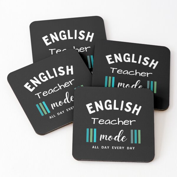 Item preview, English Teacher Mode All Day Every Day The Best Teacher Blue Design designed and sold by BestTeacher.