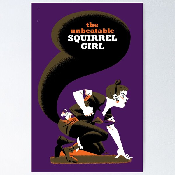 Item preview, Unbeatable Squirrel Girl 3 designed and sold by TerrenceCart.
