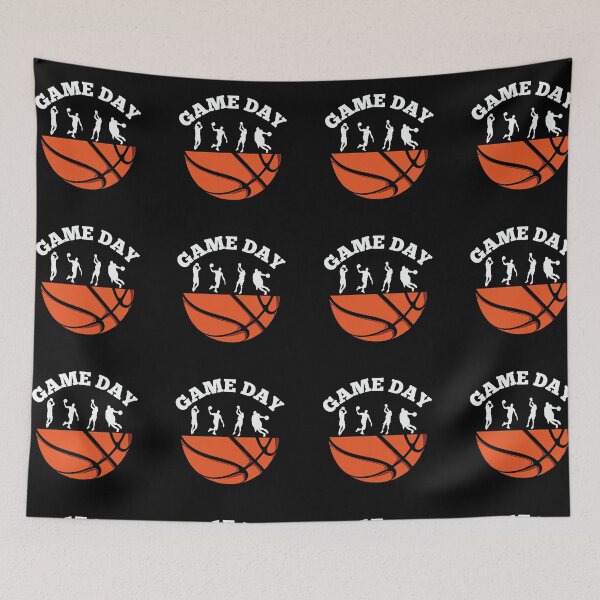 Item preview, Game Day Play Basket Ball Player Classic Gift Premium Apparel Funny Holiday Xmas designed and sold by DesignByHeartUK.