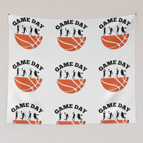 Item preview, Game Day Play Basket Ball Player Classic Gift Premium Apparel Funny Holiday Xmas designed and sold by DesignByHeartUK.