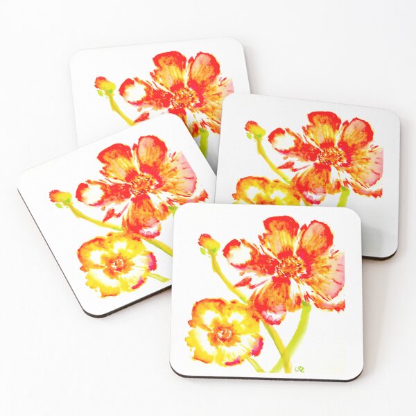 Artikelvorschau, Mohnblumen entworfen und verkauft von PaintedbyCarol.