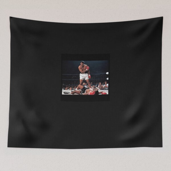 Item preview, Muhammad Ali brutally knocked out Sonny Liston Poster Muhammad Ali E designed and sold by arvisommstrut.