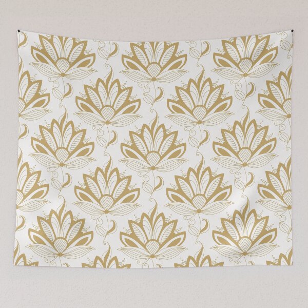 Item preview, Golden Boho Paisley, Persian Paisley designed and sold by antevasinart.