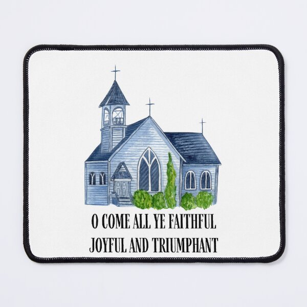 Item preview, Come All Ye Faithful Joyful and Triumphant Church designed and sold by NonPCTruths.
