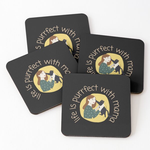 Item preview, Cat mama life is purrfect! designed and sold by Poonam Shinde.