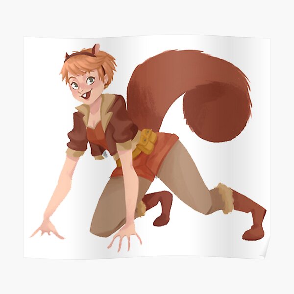 Unbeatable Squirrel Girl 3 Poster By Terrencecart Redbubble