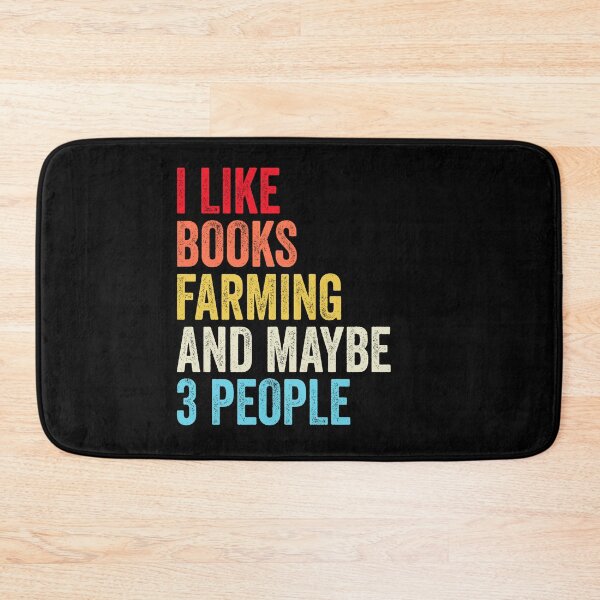 Item preview, I Like Books Farming  And Maybe Three People Shirt, Funny Cool Farming  Mens Womens girls Lovers Birthday Christmas Gift Shirt designed and sold by xlnv.