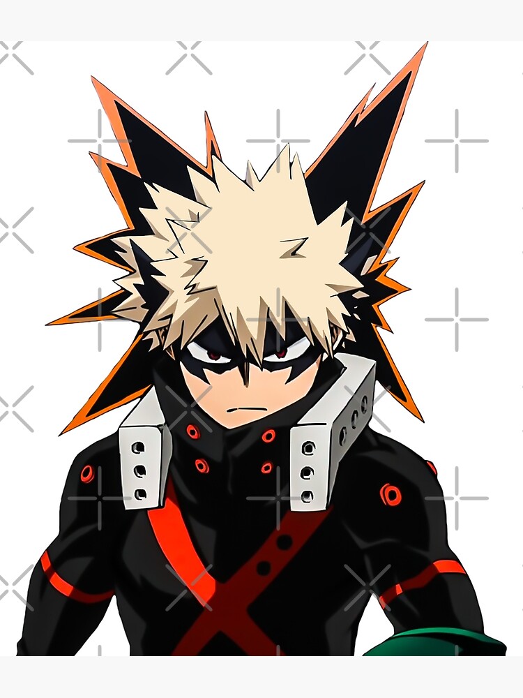 Katsuki Bakugo My Hero Academia Katchan Bnha Art Print For Sale By Saghanime Redbubble