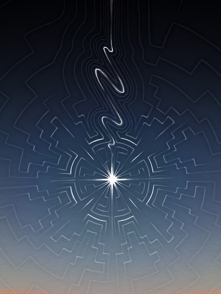 Thumbnail 4 of 4, iPhone Case, Shooting Star with Radiating Pattern designed and sold by lemonsavior.