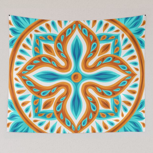 Item preview, Moroccan Decorative Tile, Moroccan Style Pattern Design designed and sold by antevasinart.