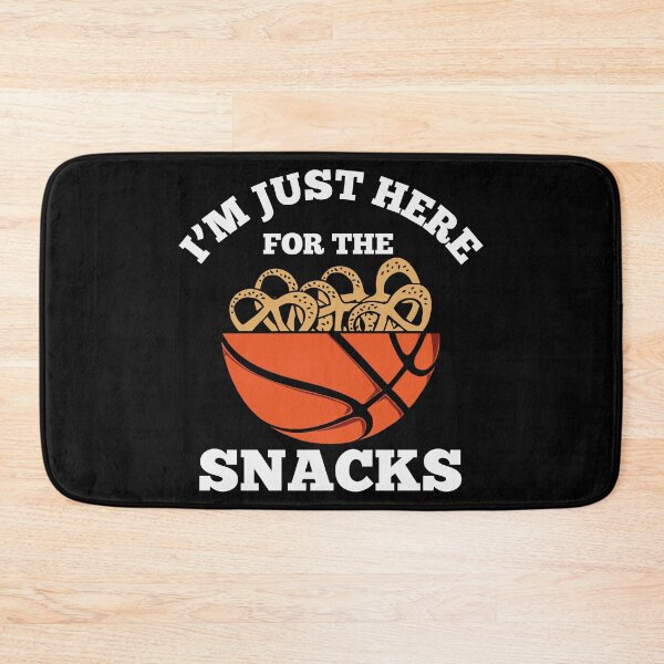 Item preview, I am Just Here For Snacks Basketball Is My Favorite Season Basket Ball Player Classic Gift Premium Apparel Funny Holiday Xmas designed and sold by DesignByHeartUK.
