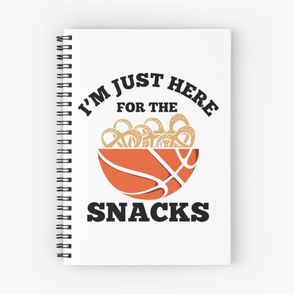 Item preview, I am Just Here For Snacks Basketball Is My Favorite Season Basket Ball Player Classic Gift Premium Apparel Funny Holiday Xmas designed and sold by DesignByHeartUK.