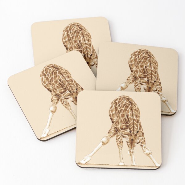 Item preview, Giraffe - brown colorized version designed and sold by SylvieG18.