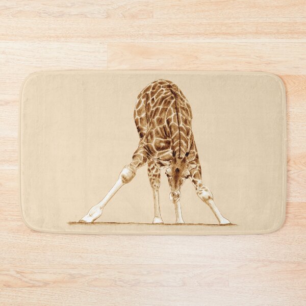 Item preview, Giraffe - brown colorized version designed and sold by SylvieG18.