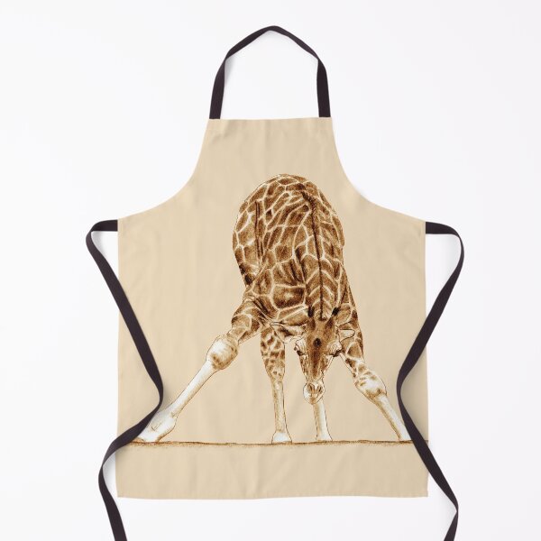 Item preview, Giraffe - brown colorized version designed and sold by SylvieG18.