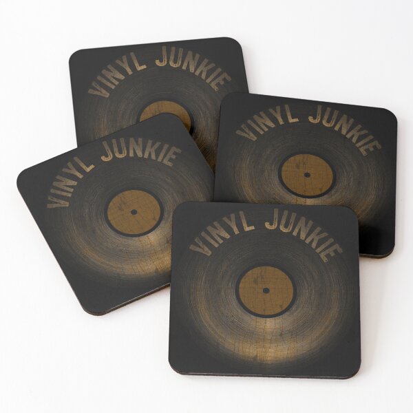 Item preview, Vinyl Junkie Records Collector Audiophile Geek Retro Music Lover designed and sold by MintaApparel.