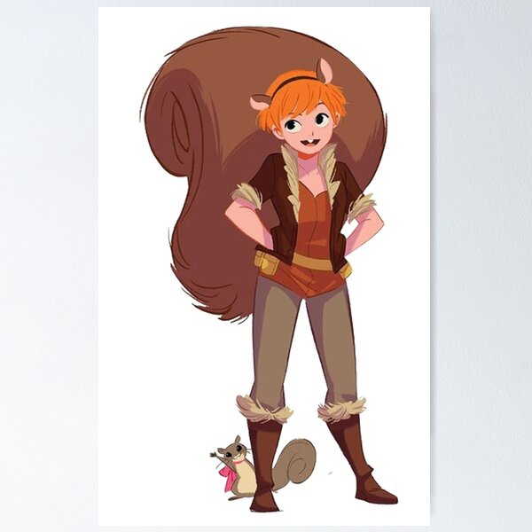Item preview, Unbeatable Squirrel Girl 6 designed and sold by TerrenceCart.