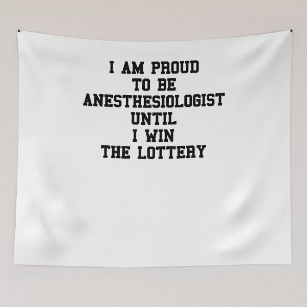 Item preview, Anesthesiologist Doctor Saying designed and sold by SydneyLoving.