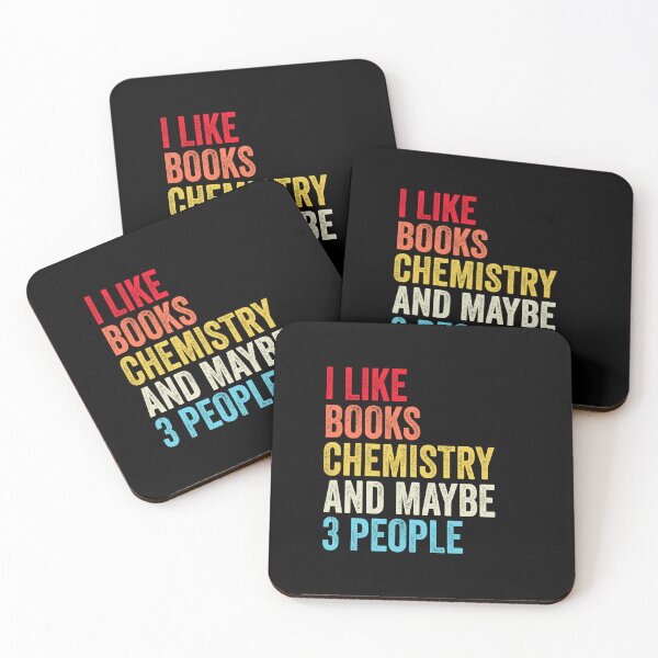 Item preview, I Like Books Chemistry  And Maybe Three People Shirt, Funny Cool Chemistry  Mens Womens girls Lovers Birthday Christmas Gift Shirt designed and sold by xlnv.