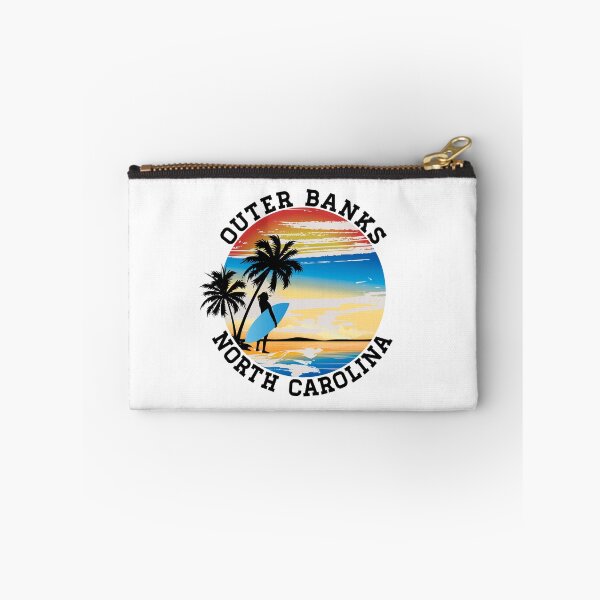 Item preview, Surfing OUTER BANKS NORTH CAROLINA Surf Surfer Surfboard Waves Ocean Beach Vacation designed and sold by DESTINATIONS DECAL.