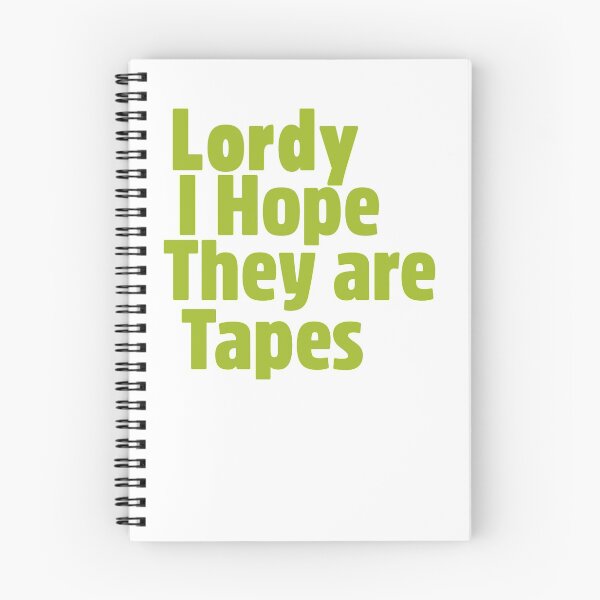 Item preview, Lordy I Hope There Are Tapes T Shirt designed and sold by Bloodaxe.