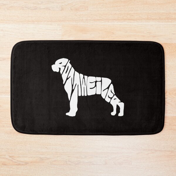 Item preview, rottweiler calligram designed and sold by pat227jc.