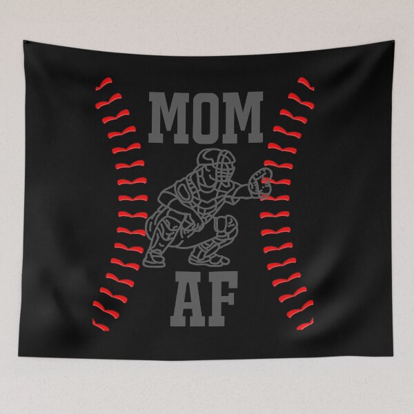 Item preview, Baseball Catcher Mom AF designed and sold by two7designs.