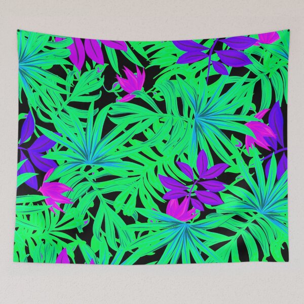 Item preview, Retro Inspired Tropical Print designed and sold by TotallyRetroArt.