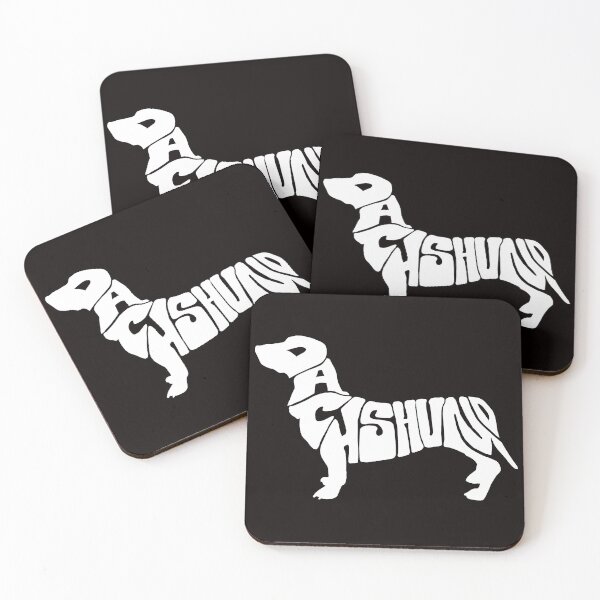 Item preview, dachshund calligram designed and sold by pat227jc.
