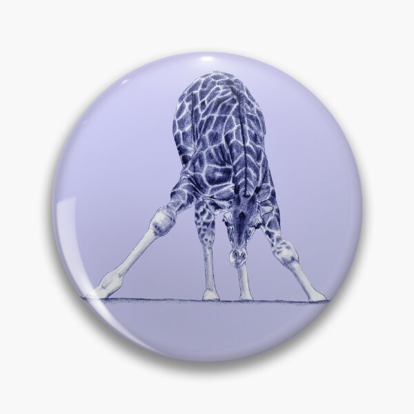 Item preview, Girafon - blue colorized version designed and sold by SylvieG18.