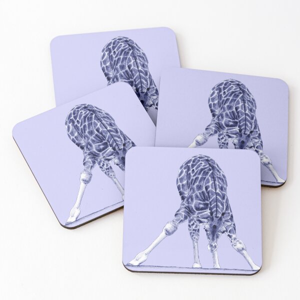 Item preview, Girafon - blue colorized version designed and sold by SylvieG18.