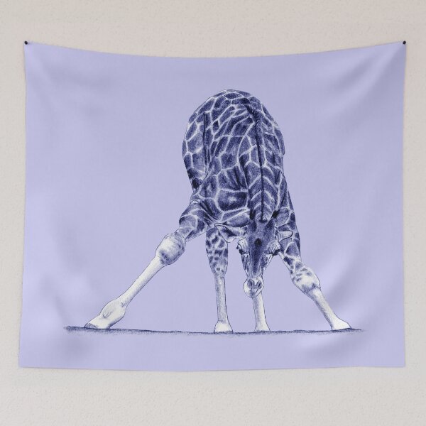 Item preview, Girafon - blue colorized version designed and sold by SylvieG18.