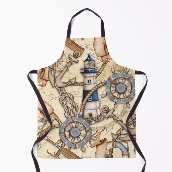 Item preview, Old Fashioned Nautical Pattern designed and sold by silviaol.