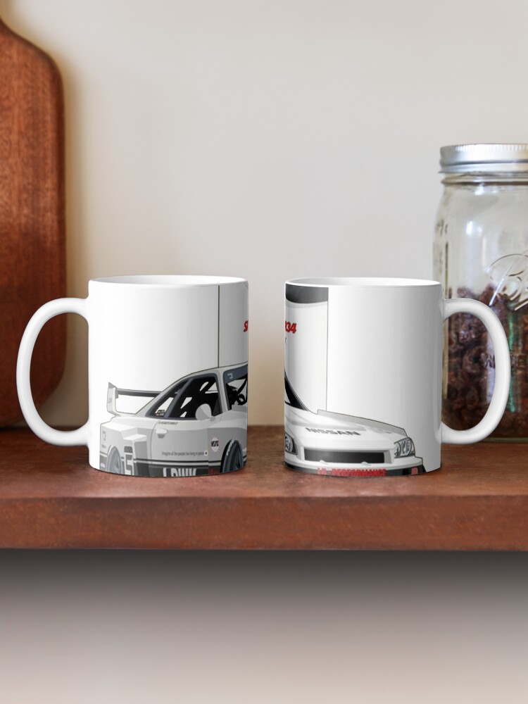 White And Grey Lbwk Widebody Nissan Skyline R34 Traditional Nissan Skyline Coffee Mug For 8139